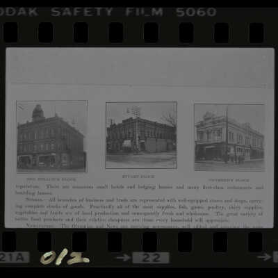 Odd Fellows Block, Stuart Block, Chambers Block