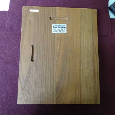 Plaque, Award