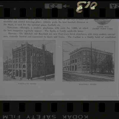 Kneeland Hotel and Mitchell Hotel