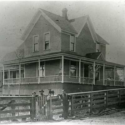 Russell House on Chambers Lake, c. 1915