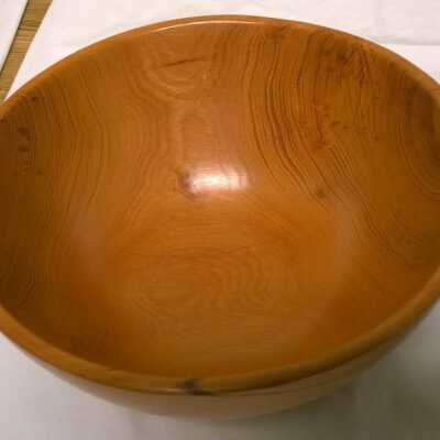 Black Locust Bowl by Greg Beck: Copyright: Lacey Museum; Origformat: Artifact
