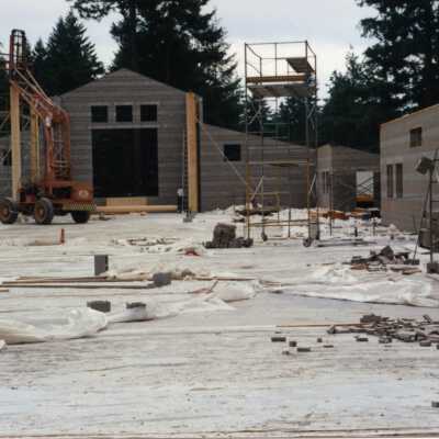 Lacey Timberland Library Construction, July 1990