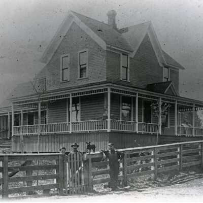 Russell House on Chambers Lake, c. 1915
