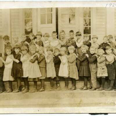 Lacey School 1st grade 1924: Origformat: Photographic; Resolution: 721; Negno: 1625