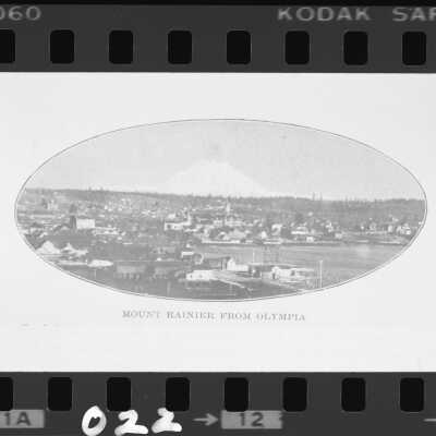 Mount Rainier From Olympia