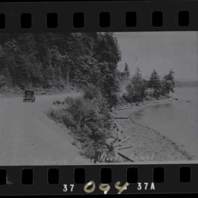 Highway Along Hoods Canal