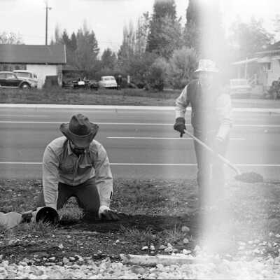 Unidentified Rotarians, 1974: Frame 40