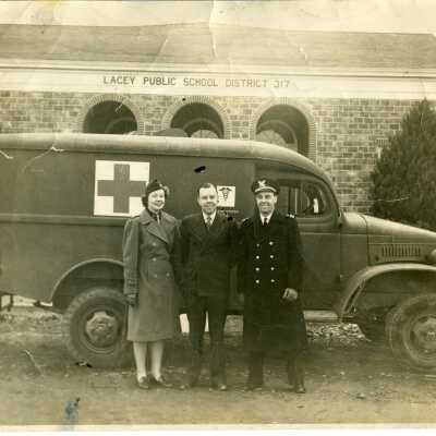 Lacey School Penny Drive Ambulance, 1943