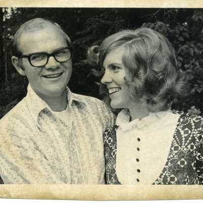 Judy McNickle and unidentified man