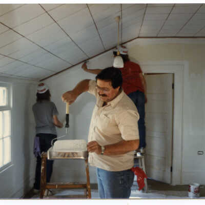 Painters at Gallagher House, c. 1986