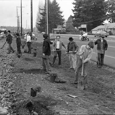 Unidentified Rotarians, 1974: Frame 12