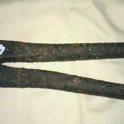 Blacksmith Tongs: Copyright: Lacey Museum; Origformat: Artifact