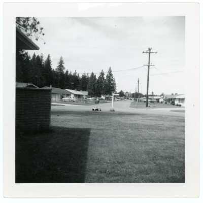 Old Main from College View Neighborhood, 1960