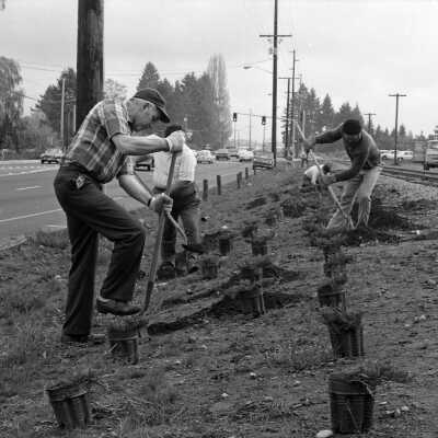 Unidentified Rotarians, 1974: Frame 36