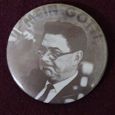 Mein Gott! button featuring John Gott