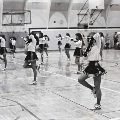 Blazers vs. Rams Basketball Cheerleaders: Frame 16