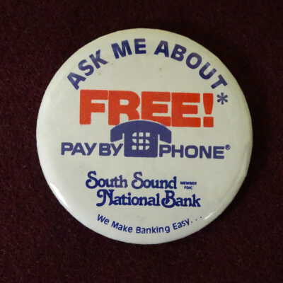 South Sound Bank Pay by Phone Promotional Button