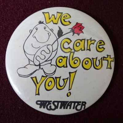 Westwater Inn badge: Copyright: Lacey Museum; Origformat: Artifact