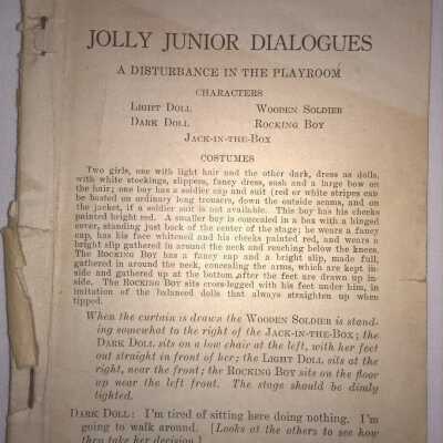 Jolly Junior Dialogues