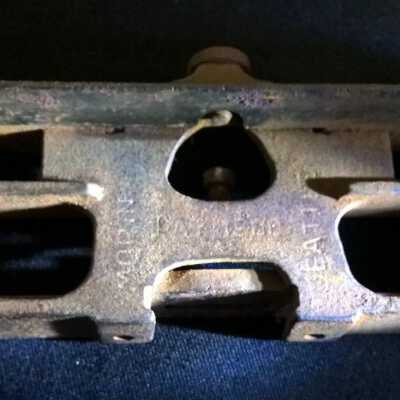 Maker's Mark under raking light: Copyright: Lacey Museum; Origformat: Artifact