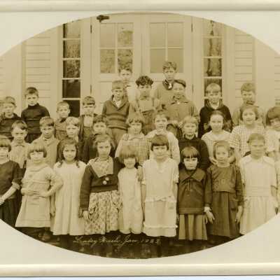 Lacey School 3rd Grade Class, January 1923