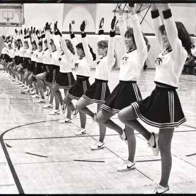 Blazers vs. Rams Basketball Cheerleaders: Frame 17