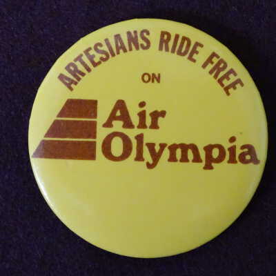 Air Olympia Promotional Button