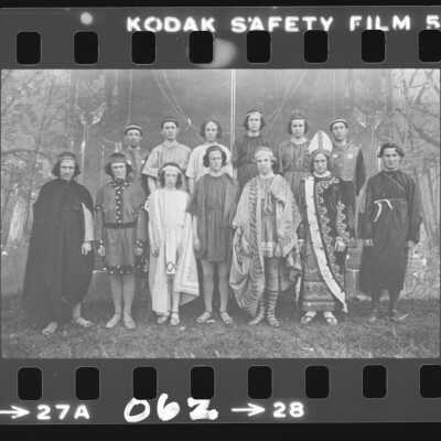 St. Martin's Play: Copyright: Saintt Martin's Archives, probably; Origsize: 1" x 1 1/2"; Origformat: Negative; Resolution: 3200 dpi; Negno: 062