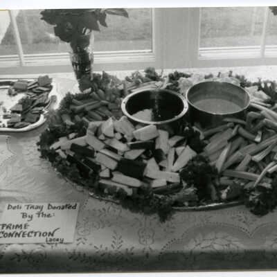 Snack Table at Gallagher House, c. 1986