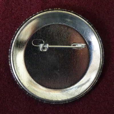 St. Peter Centennial button: Photo by Lacey Museum