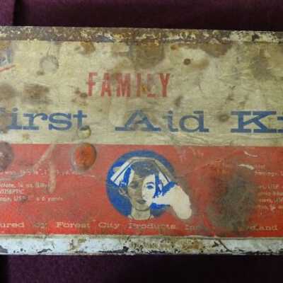 First aid kit box