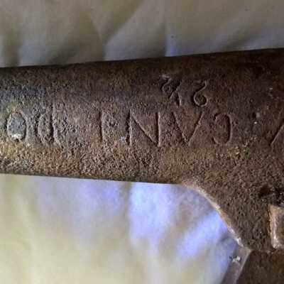 P. V. CANT DOG 2 1/2: Copyright: Lacey Museum; Origformat: Artifact