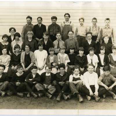 Lacey School 5th and 6th Grades, March 1925