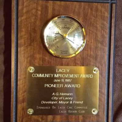 Plaque, Award