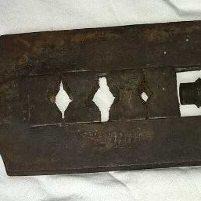 Thread Cutting Die: Copyright: Lacey Museum; Origformat: Artifact