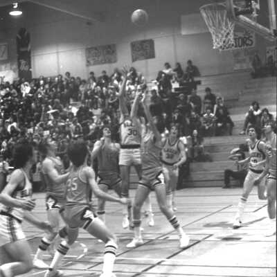Timberline vs. Centralia, Men's Basketball, 1976: Frame 8