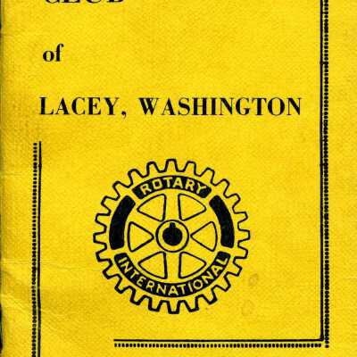 Rotary Club of Lacey, Washington List of Members 1970 - 1971