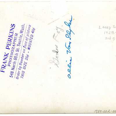Reverse of 1989-002-0010: Origformat: Photographic; Resolution: 200 dpi