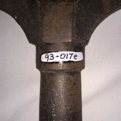 Number on Thread Cutting Die: Copyright: Lacey Museum; Origformat: Artifact