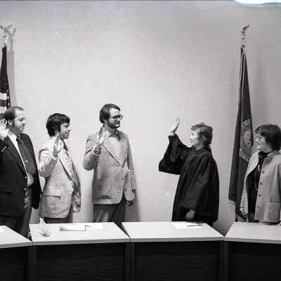 Lacey City Council Oaths of Office, 1980