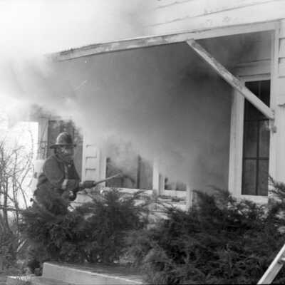 House fire, unknown year.