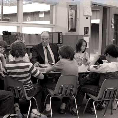 Joe Temby and Unidentified children, Date unknown: Frame 37