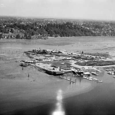 Aerial Views of Olympia circa 1973