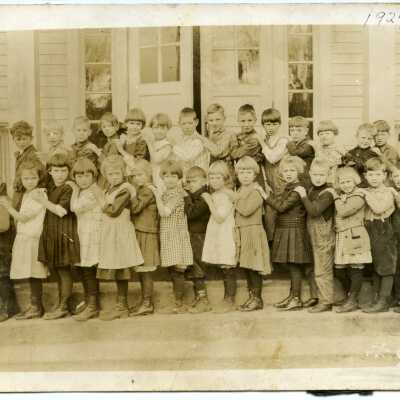 Lacey School 1st grade class, 1924