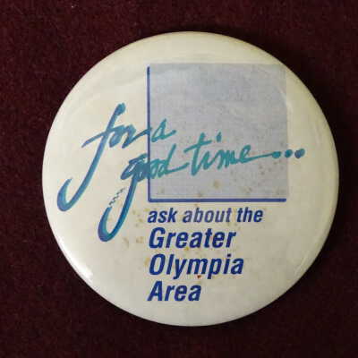 Greater Olympia Area promotional button