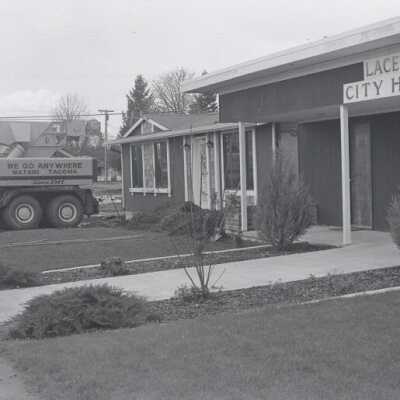 Lacey City Hall Addition 1976: Origformat: Negative; Resolution: 3200 dpi; Negno: M104N