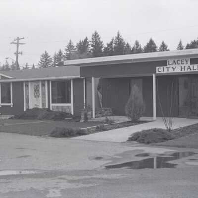Lacey City Hall Addition 1976: Origformat: Negative; Resolution: 3200 dpi; Negno: M104N