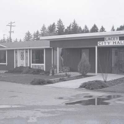 Lacey City Hall Addition 1976: Origformat: Negative; Resolution: 3200 dpi; Negno: M104N