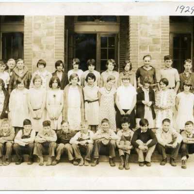 Lacey School 7th grade 1929-1930: Origformat: Photographic; Resolution: 720