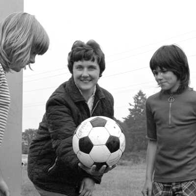 Girls Soccer, 1973: Frame 34